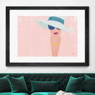 Fashion Forward by Moira Hershey on GIANT ART - multi fashion blue