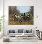 Morning in Millbrook by Albena Hristova on GIANT ART - multi sport beagles