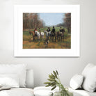 Morning in Millbrook by Albena Hristova on GIANT ART - multi sport beagles