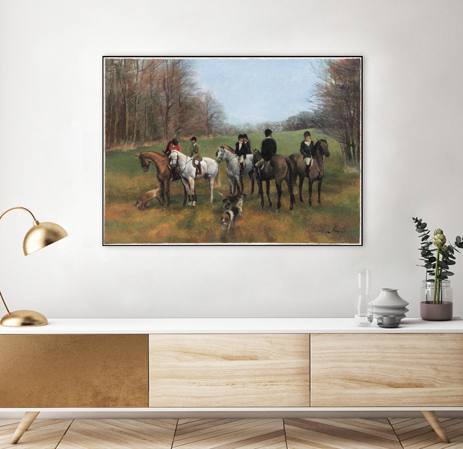 Morning in Millbrook by Albena Hristova on GIANT ART - multi sport beagles