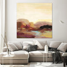 Maroon Landscape by Silvia Vassileva on GIANT ART - abstract abstract