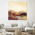 Maroon Landscape by Silvia Vassileva on GIANT ART - abstract abstract