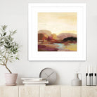 Maroon Landscape by Silvia Vassileva on GIANT ART - abstract abstract