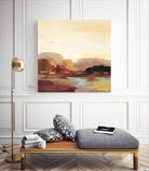 Maroon Landscape by Silvia Vassileva on GIANT ART - abstract abstract