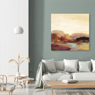 Maroon Landscape by Silvia Vassileva on GIANT ART - abstract abstract