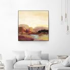 Maroon Landscape by Silvia Vassileva on GIANT ART - abstract abstract