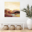 Maroon Landscape by Silvia Vassileva on GIANT ART - abstract abstract