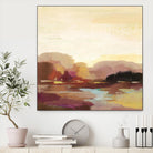 Maroon Landscape by Silvia Vassileva on GIANT ART - abstract abstract