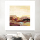 Maroon Landscape by Silvia Vassileva on GIANT ART - abstract abstract