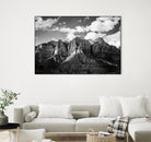 Zion Canyon I by Laura Marshall on GIANT ART - landscape black