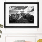 Zion Canyon I by Laura Marshall on GIANT ART - landscape black
