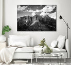 Zion Canyon I by Laura Marshall on GIANT ART - landscape black