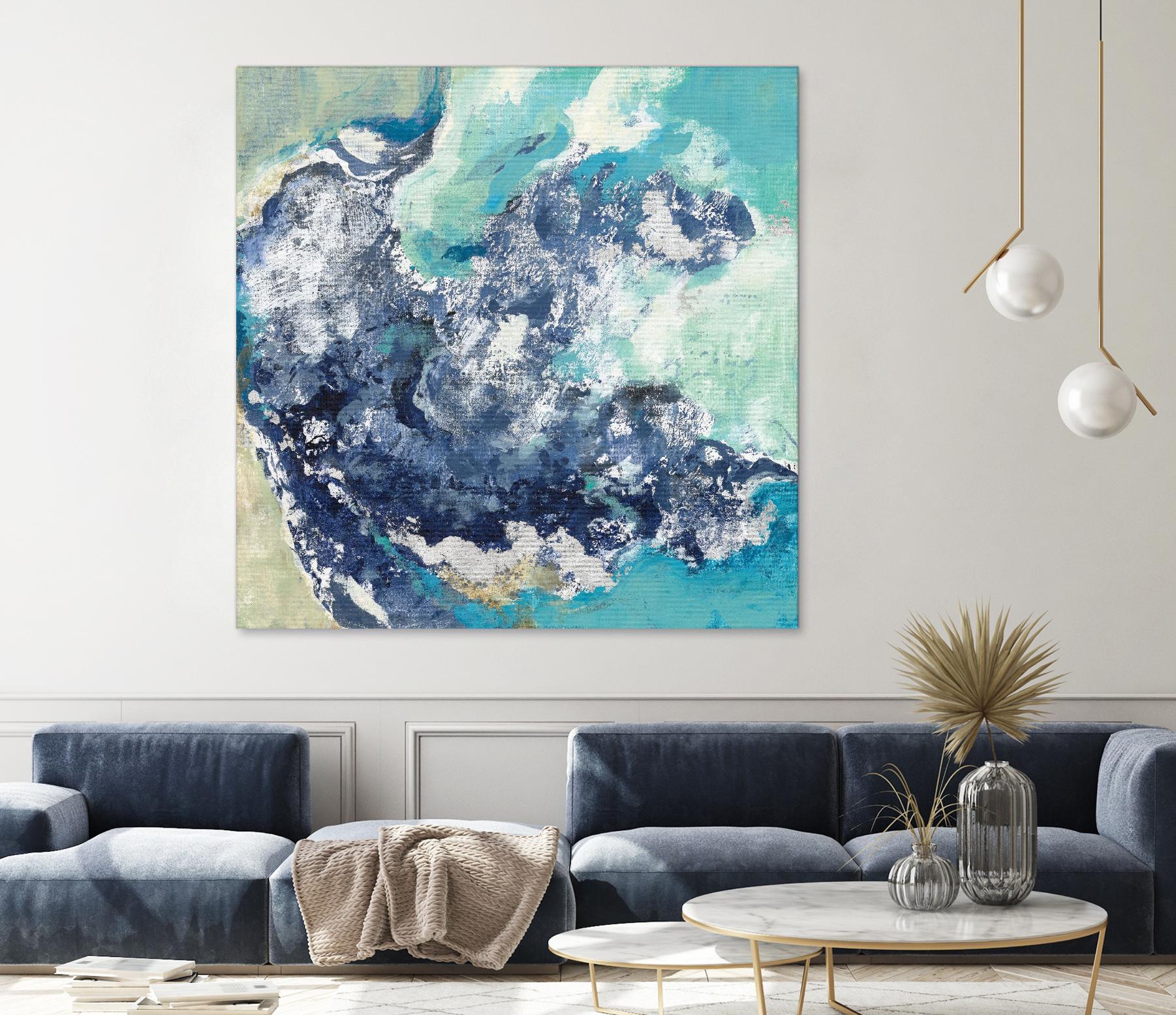 Turquoise by Silvia Vassileva on GIANT ART - abstract abstract