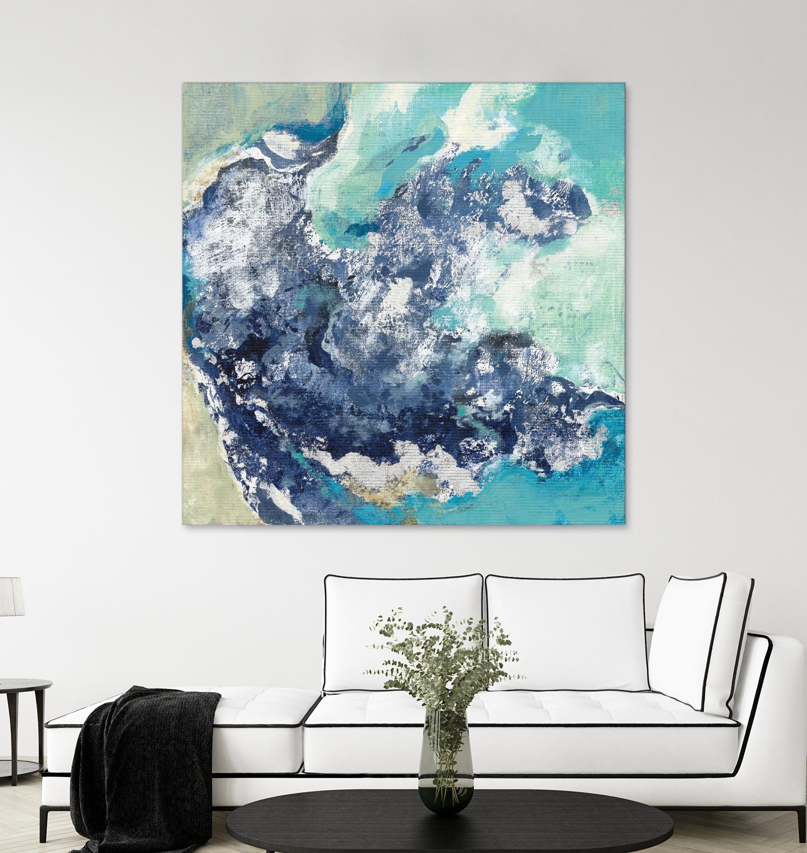 Turquoise by Silvia Vassileva on GIANT ART - abstract abstract