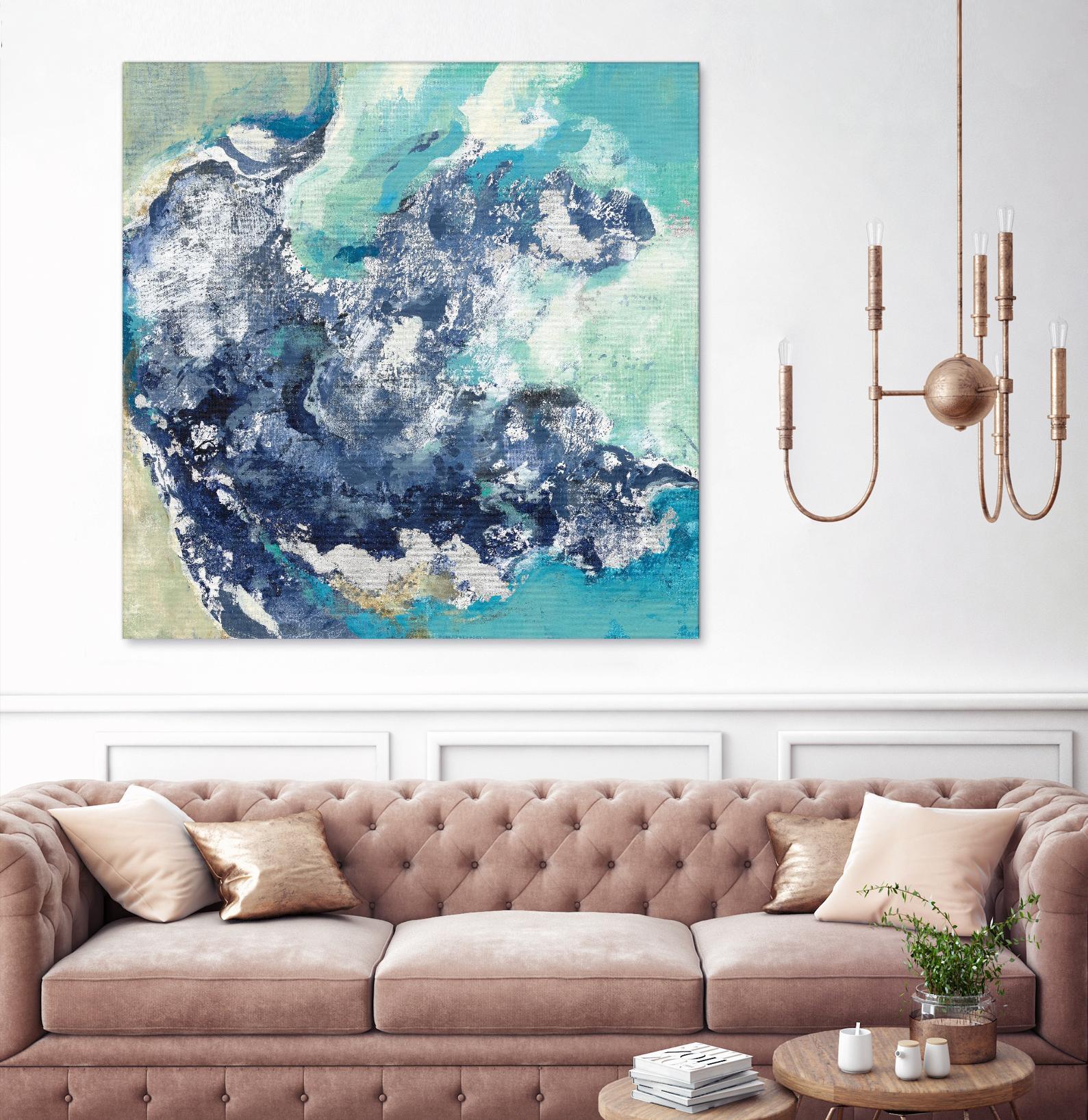 Turquoise by Silvia Vassileva on GIANT ART - abstract abstract