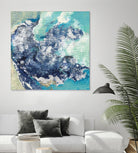 Turquoise by Silvia Vassileva on GIANT ART - abstract abstract
