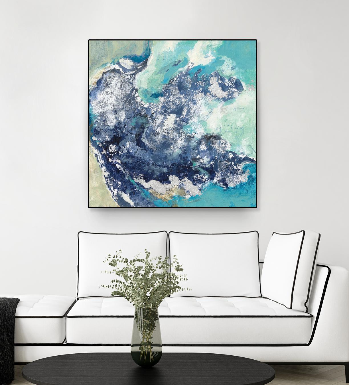 Turquoise by Silvia Vassileva on GIANT ART - abstract abstract