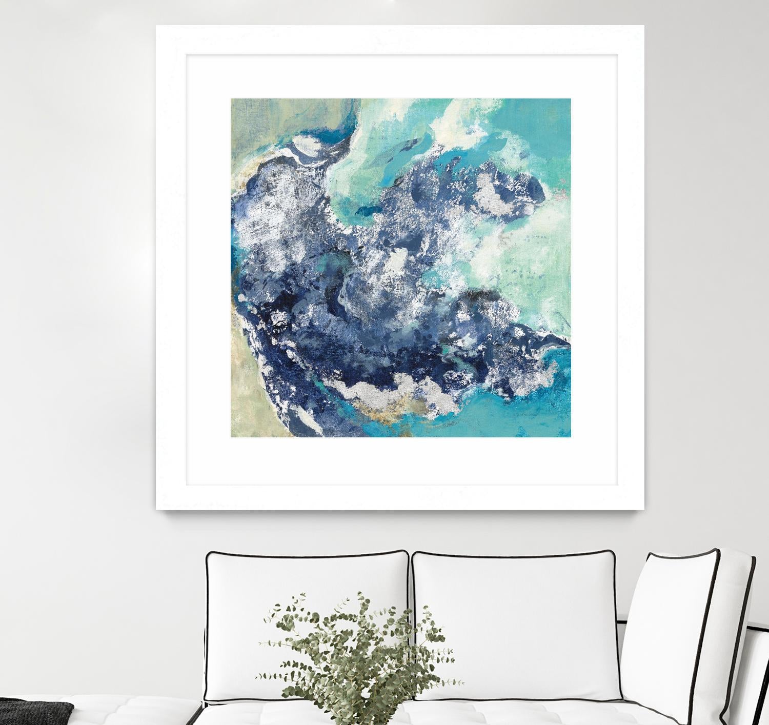 Turquoise by Silvia Vassileva on GIANT ART - abstract abstract