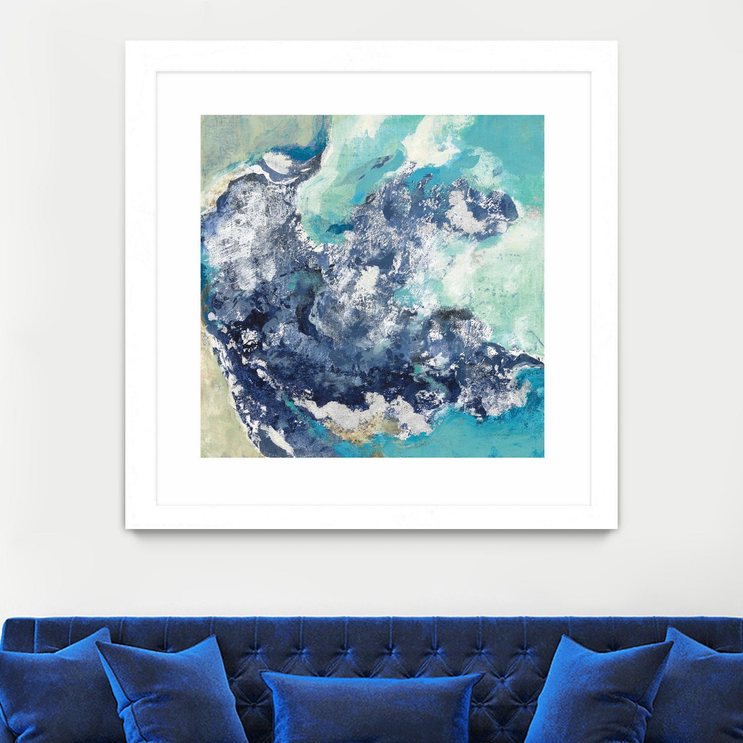 Turquoise by Silvia Vassileva on GIANT ART - abstract abstract