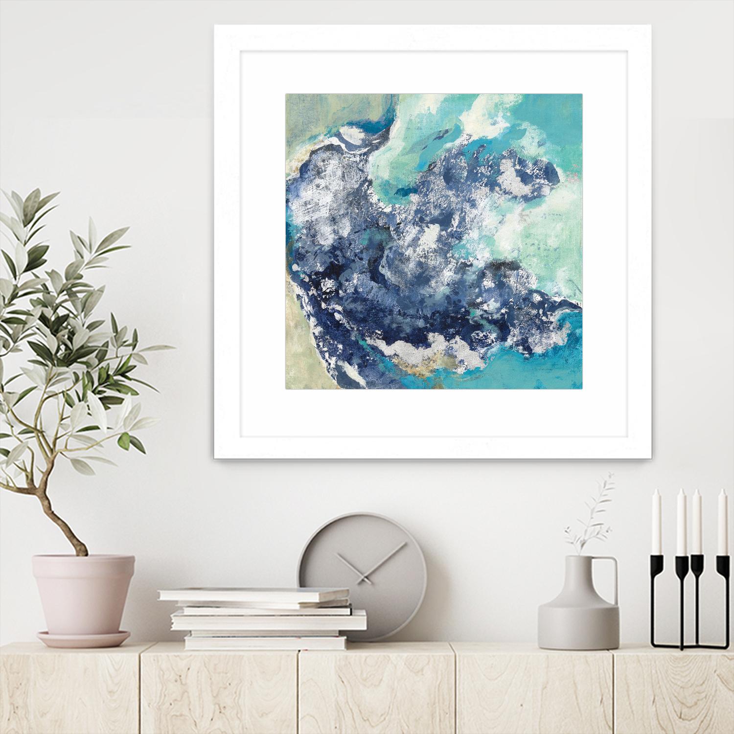 Turquoise by Silvia Vassileva on GIANT ART - abstract abstract