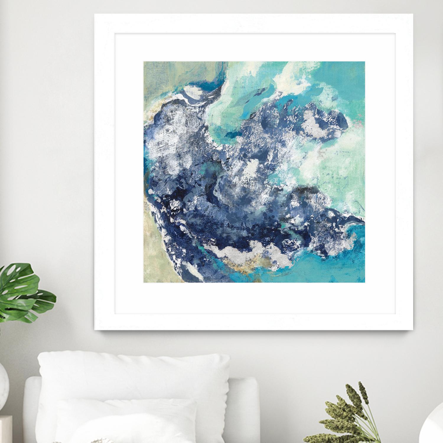 Turquoise by Silvia Vassileva on GIANT ART - abstract abstract