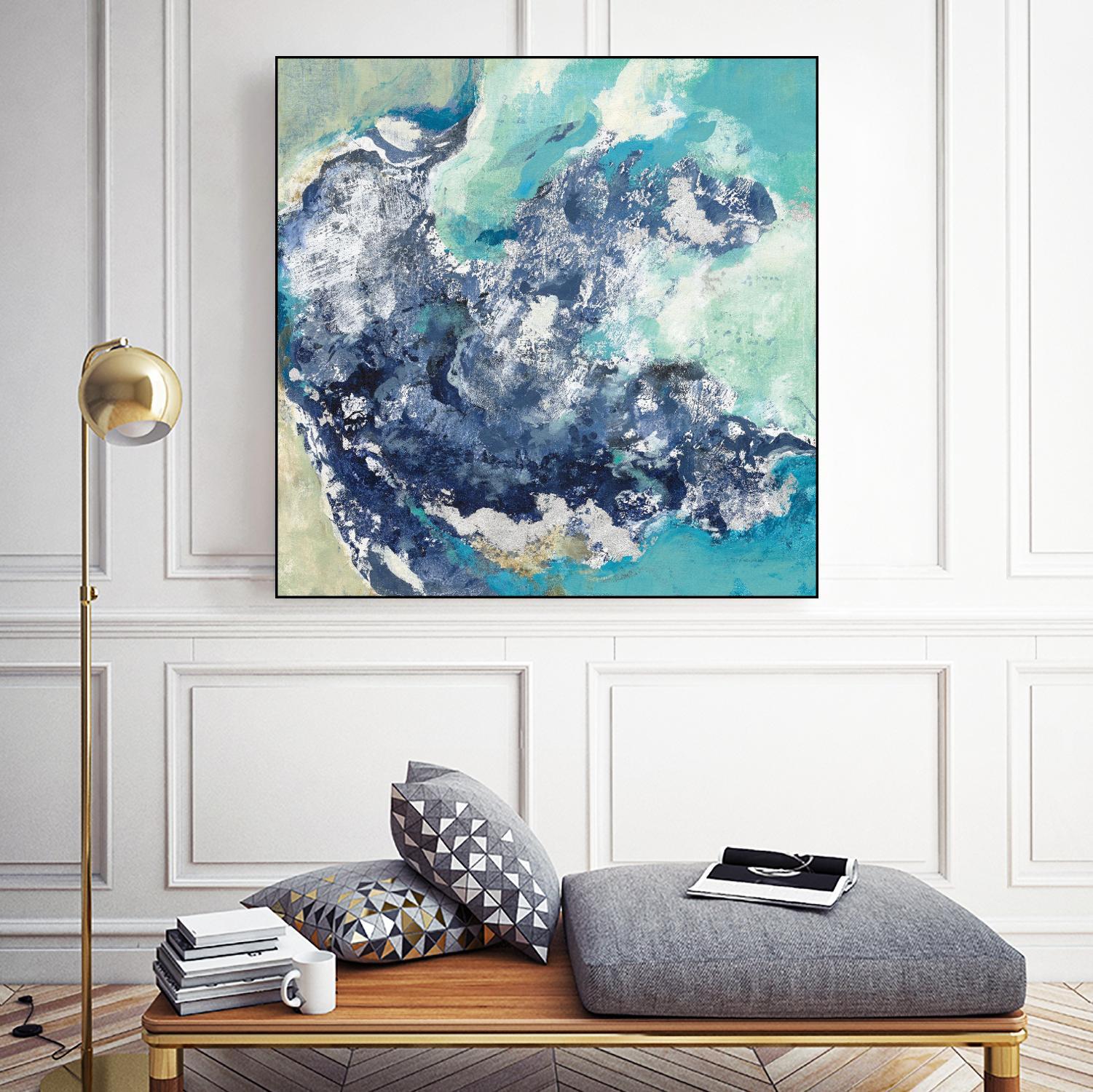 Turquoise by Silvia Vassileva on GIANT ART - abstract abstract