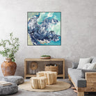 Turquoise by Silvia Vassileva on GIANT ART - abstract abstract