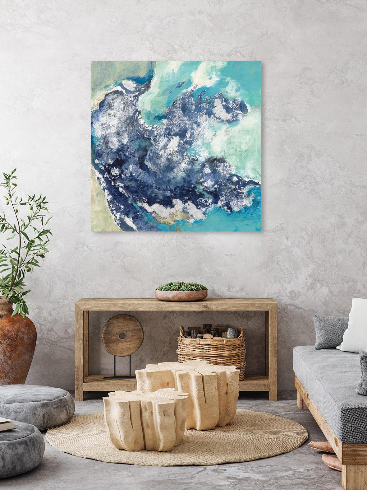 Turquoise by Silvia Vassileva on GIANT ART - abstract abstract