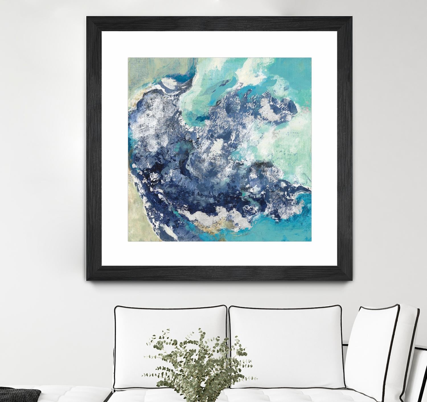 Turquoise by Silvia Vassileva on GIANT ART - abstract abstract