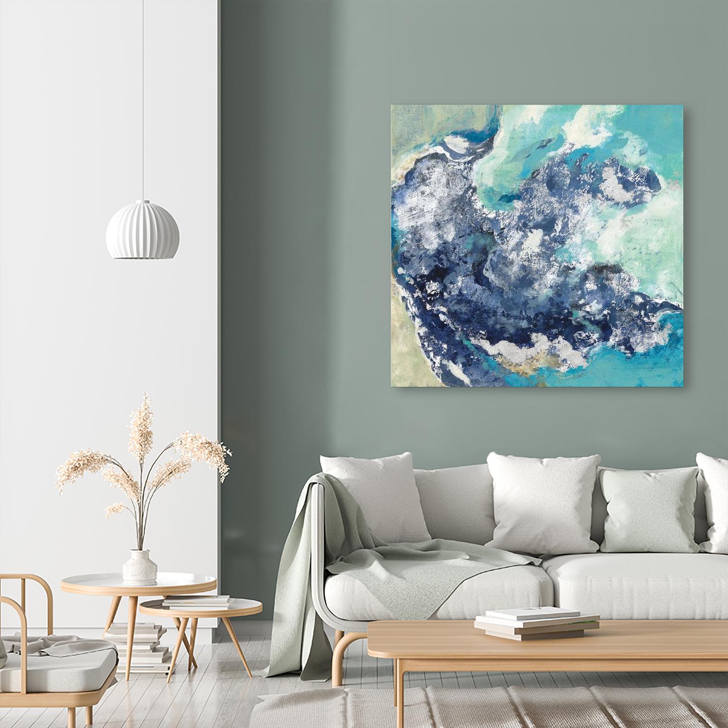 Turquoise by Silvia Vassileva on GIANT ART - abstract abstract