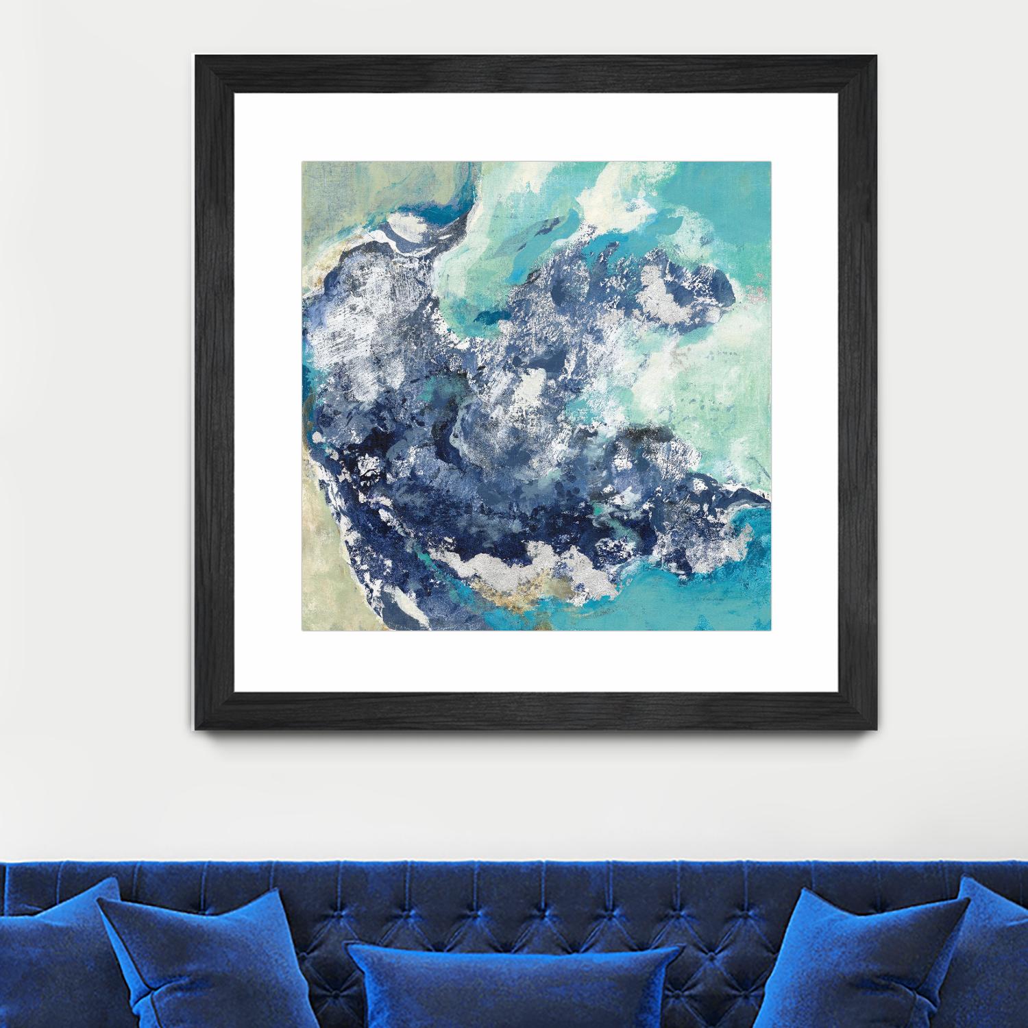 Turquoise by Silvia Vassileva on GIANT ART - abstract abstract