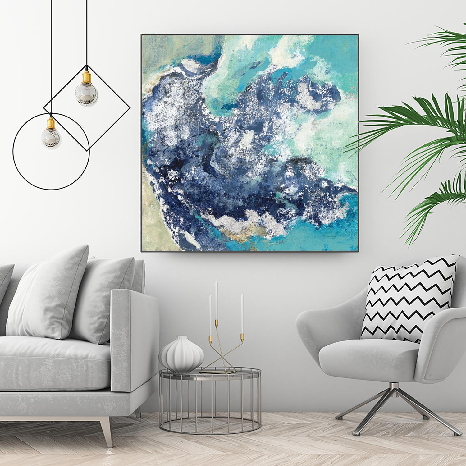 Turquoise by Silvia Vassileva on GIANT ART - abstract abstract