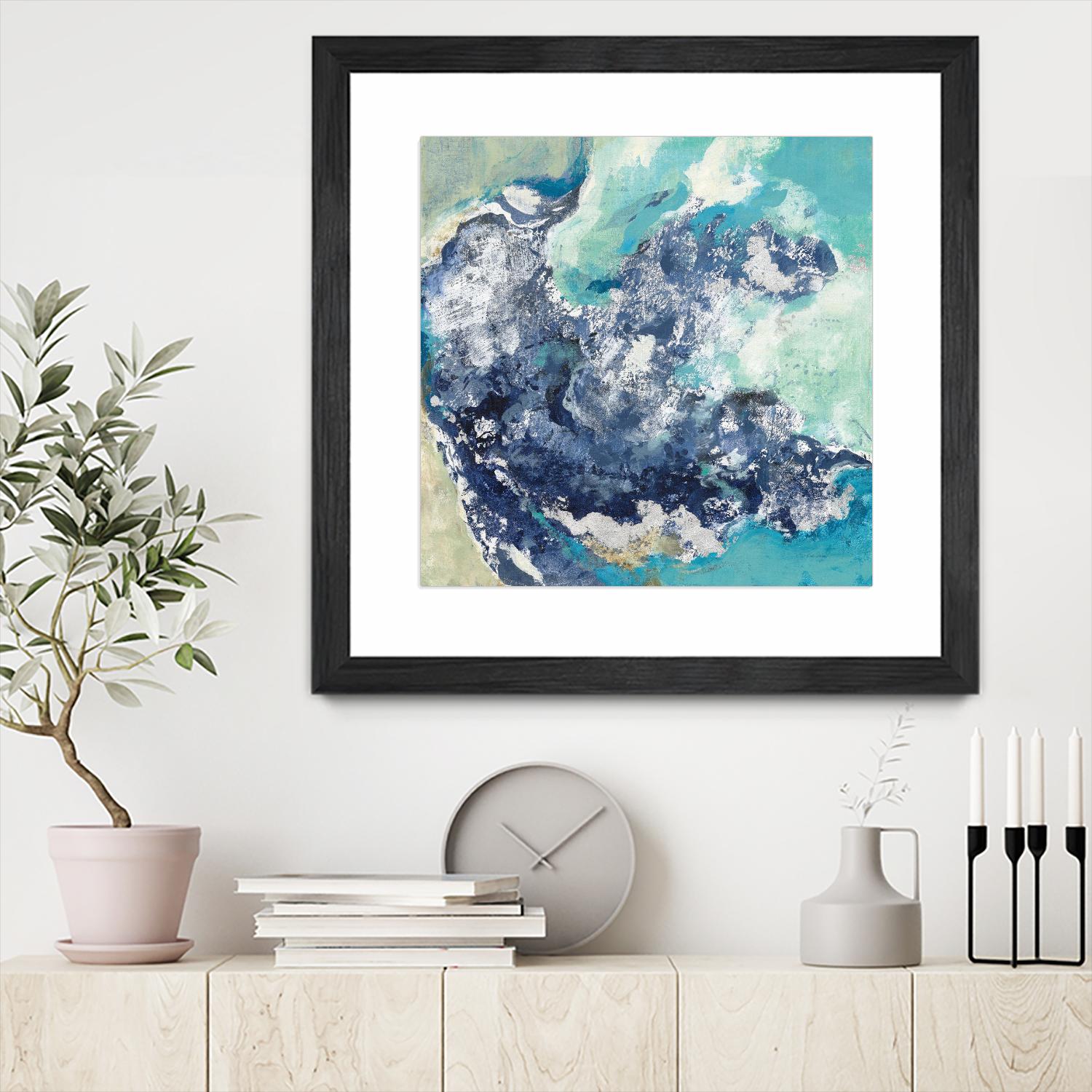 Turquoise by Silvia Vassileva on GIANT ART - abstract abstract