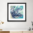 Turquoise by Silvia Vassileva on GIANT ART - abstract abstract