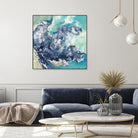 Turquoise by Silvia Vassileva on GIANT ART - abstract abstract