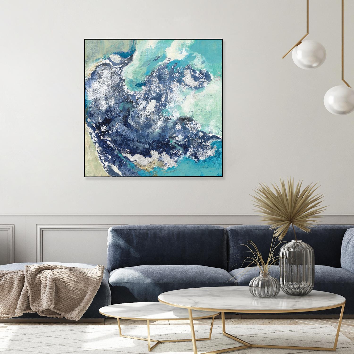Turquoise by Silvia Vassileva on GIANT ART - abstract abstract