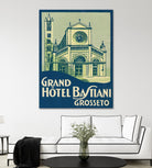 Travel Poster III by Wild Apple on GIANT ART - architecture adventure