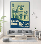 Travel Poster III by Wild Apple on GIANT ART - architecture adventure