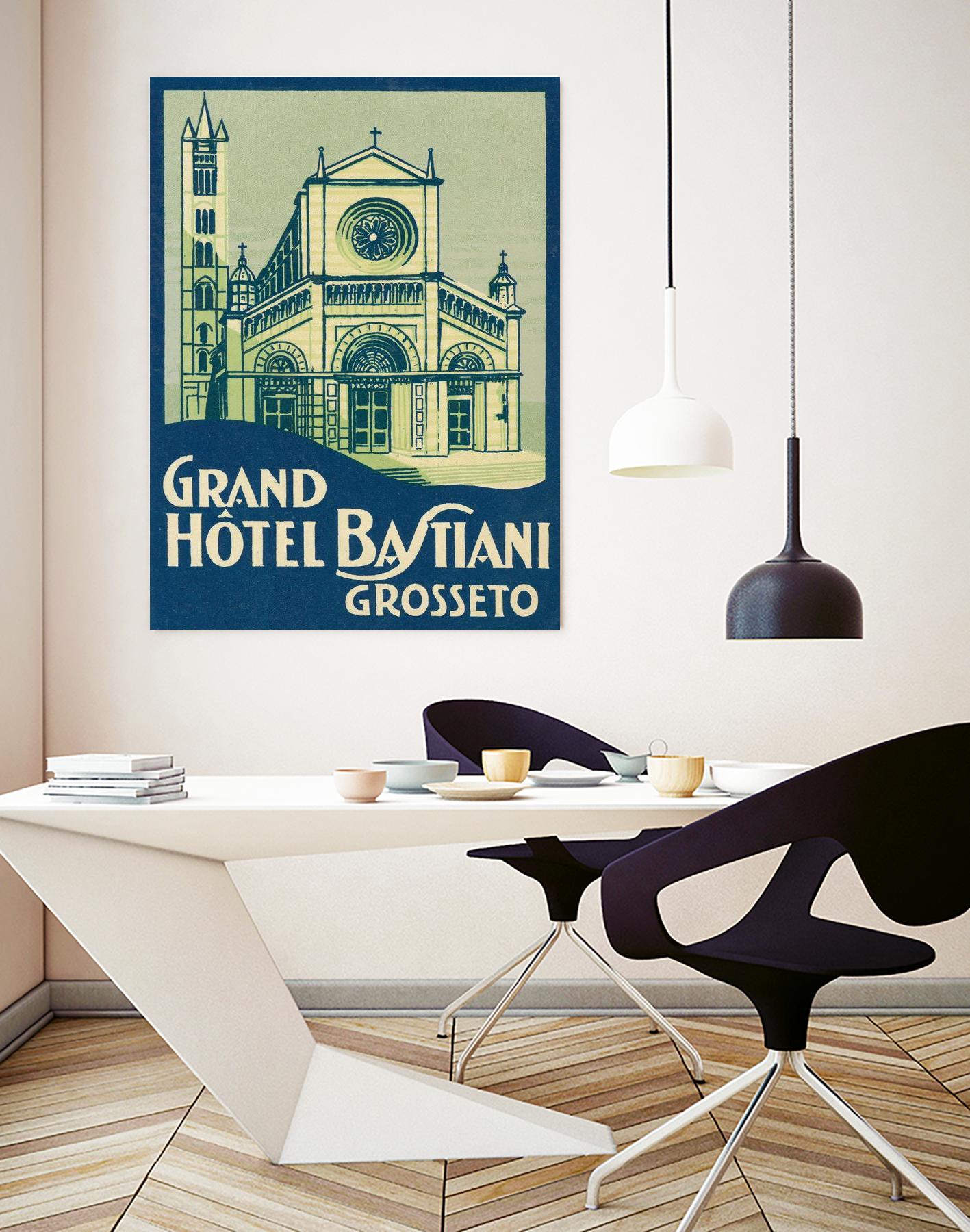 Travel Poster III by Wild Apple on GIANT ART - architecture adventure