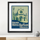 Travel Poster III by Wild Apple on GIANT ART - architecture adventure