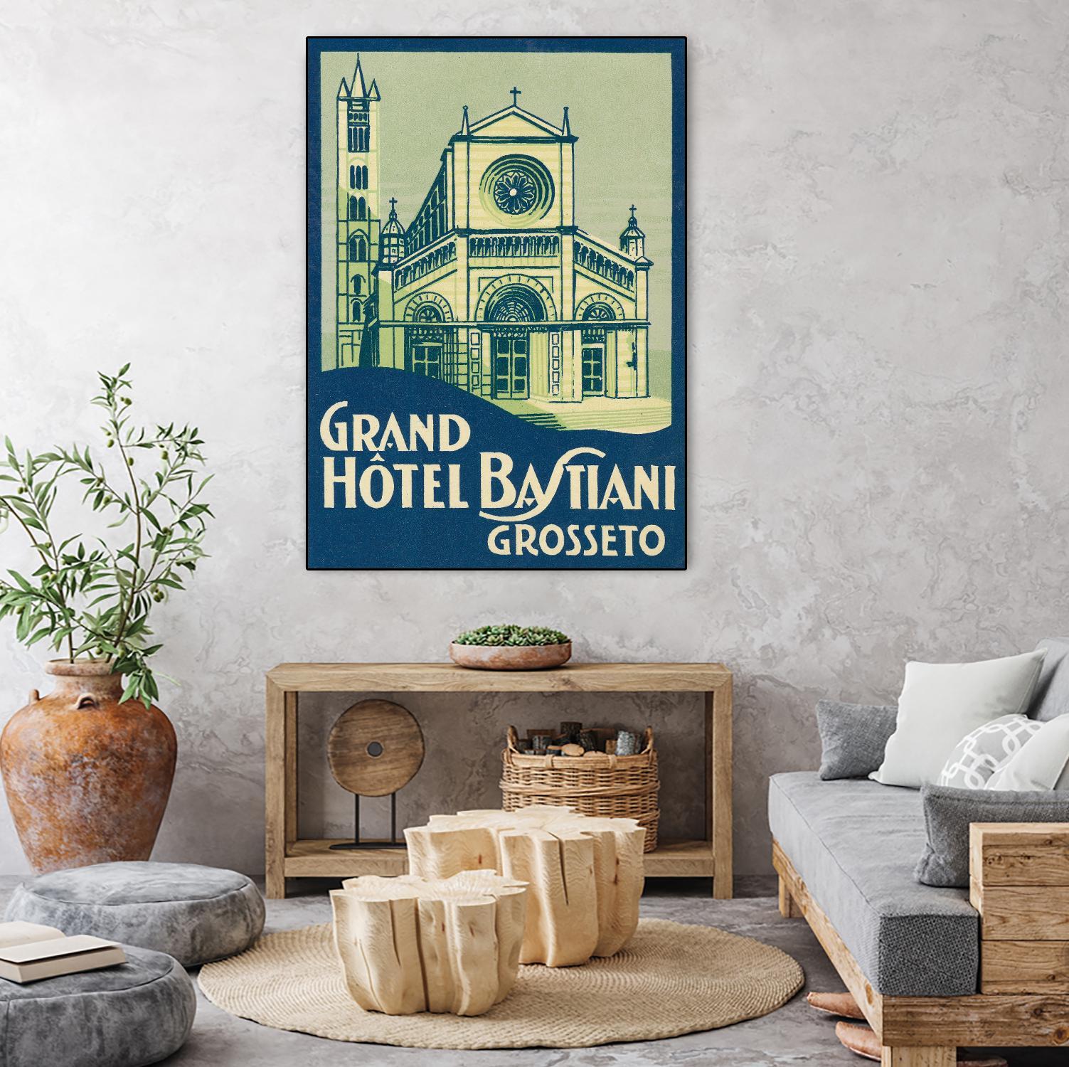 Travel Poster III by Wild Apple on GIANT ART - architecture adventure