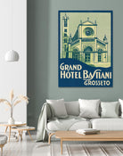 Travel Poster III by Wild Apple on GIANT ART - architecture adventure