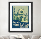 Travel Poster III by Wild Apple on GIANT ART - architecture adventure