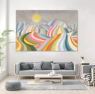 The Hills Roll On by Danhui Nai on GIANT ART - abstract abstract