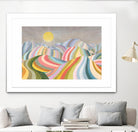 The Hills Roll On by Danhui Nai on GIANT ART - abstract abstract