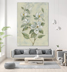 Sage Magnolia by Silvia Vassileva on GIANT ART - florals florals