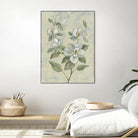 Sage Magnolia by Silvia Vassileva on GIANT ART - florals florals