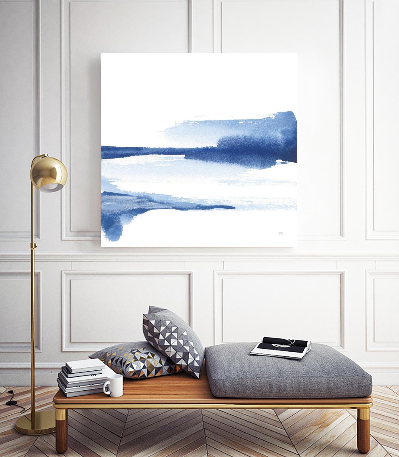 Classic Blue II by Chris Paschke on GIANT ART - abstract abstract