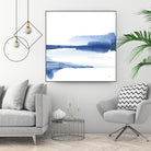 Classic Blue II by Chris Paschke on GIANT ART - abstract abstract