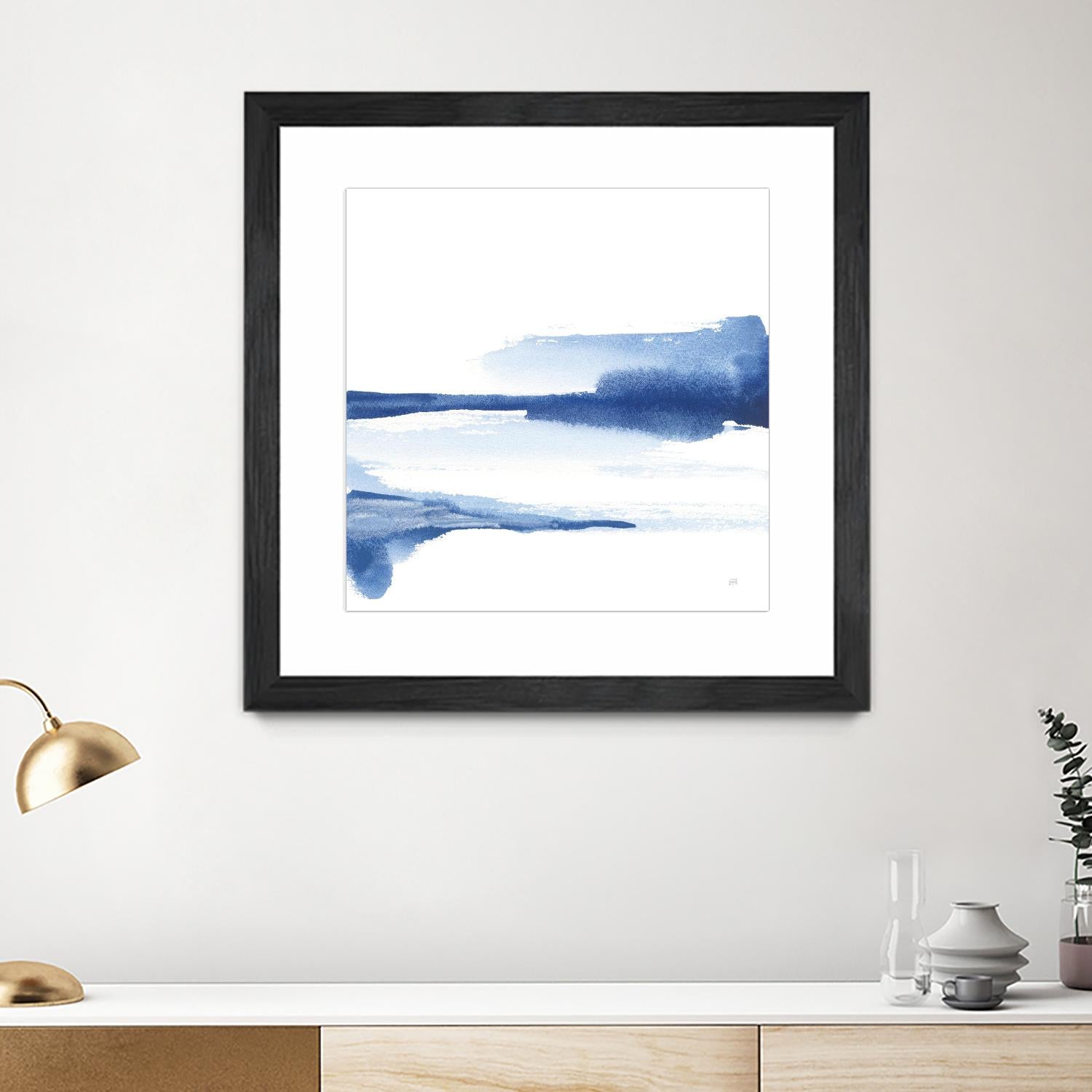 Classic Blue II by Chris Paschke on GIANT ART - abstract abstract